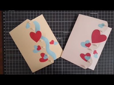 How to make greeting cards.valentine'sday.easy handmade