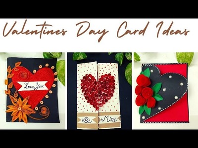 How to make valentines card easy || How to make valentines day card simple || valentines day card