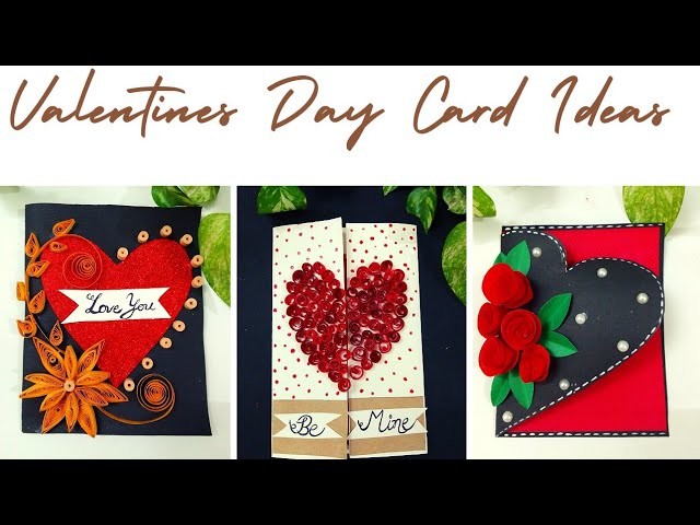 How to make valentines card easy || How to make valentines day card simple || valentines day card