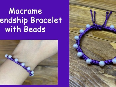 Macrame Bracelet Tutorial????|DIY Macrame Friendship Bracelet????| Handmade Jewelry Ideas????| diy Bracelets????