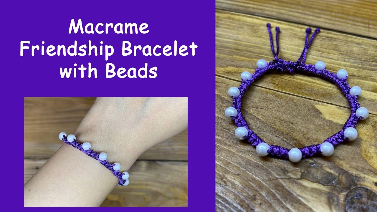 Macrame Bracelet Tutorial????|DIY Macrame Friendship Bracelet????| Handmade Jewelry Ideas????| diy Bracelets????