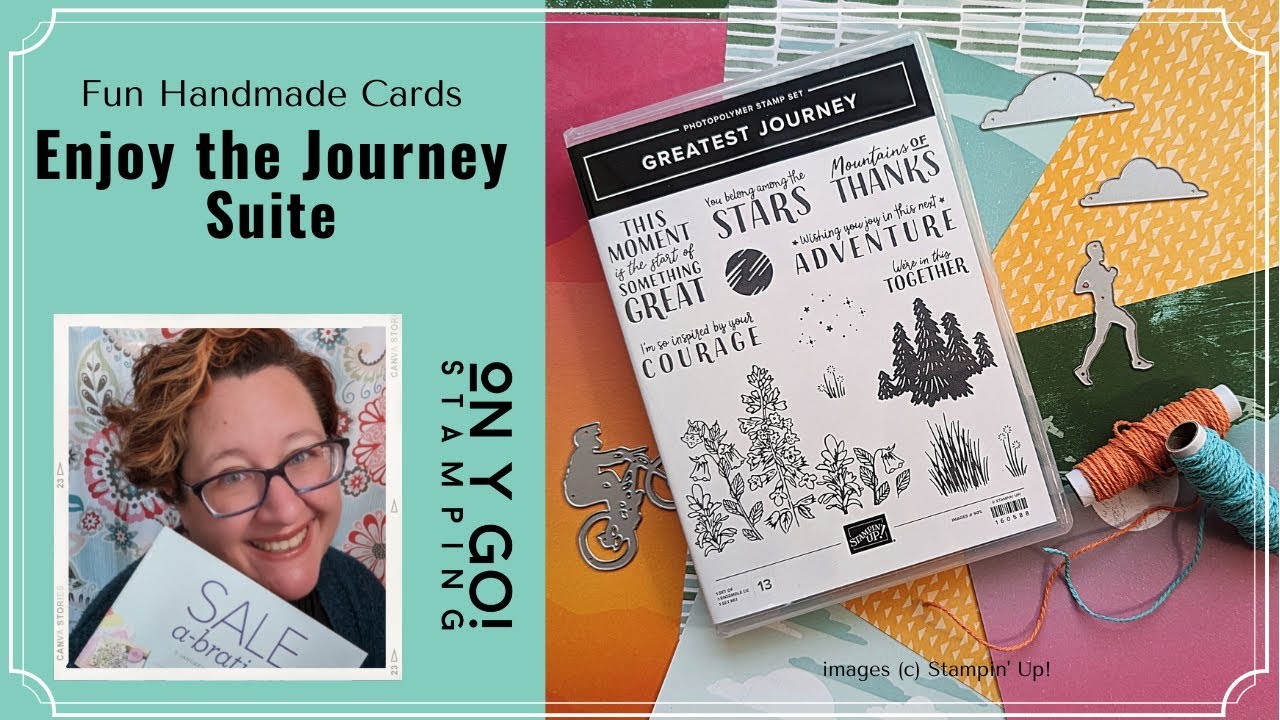 Make Gorgeous Handmade Cards with the  Enjoy the Journey Suite