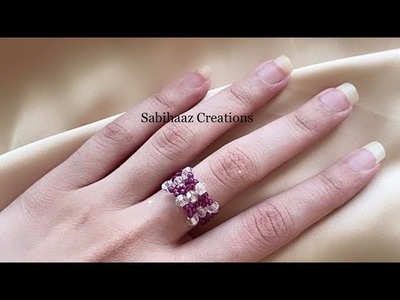 Pretty Plum ring ???? #handmade #fashion #jewelry #ring