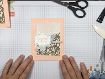 Stampin' Up! Country Bouquet Friendship Card