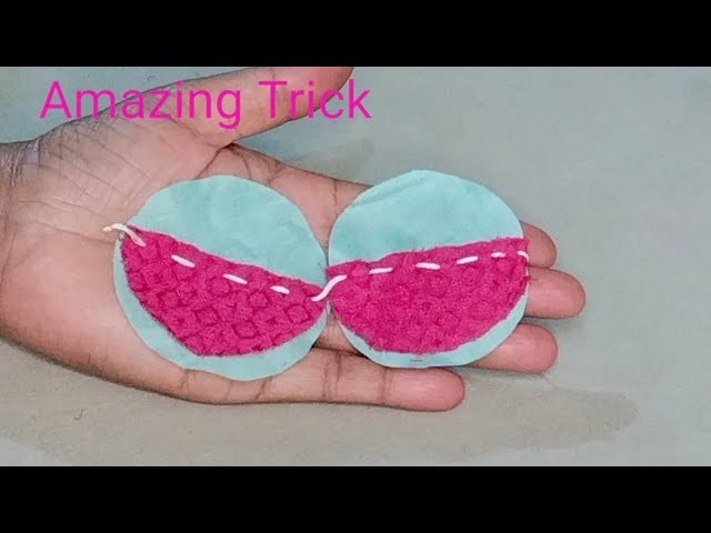 Super Easy Flower Making Trick With Fabric|Cloth Flower Making|Kapde ka Phool|Diy Fabric Flower