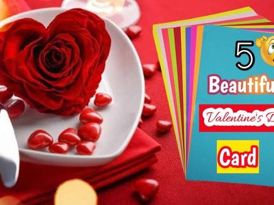 Valentine's Day Card | Easy And Beautiful Card For Valentine's Day | Valentine's Day Cards Making