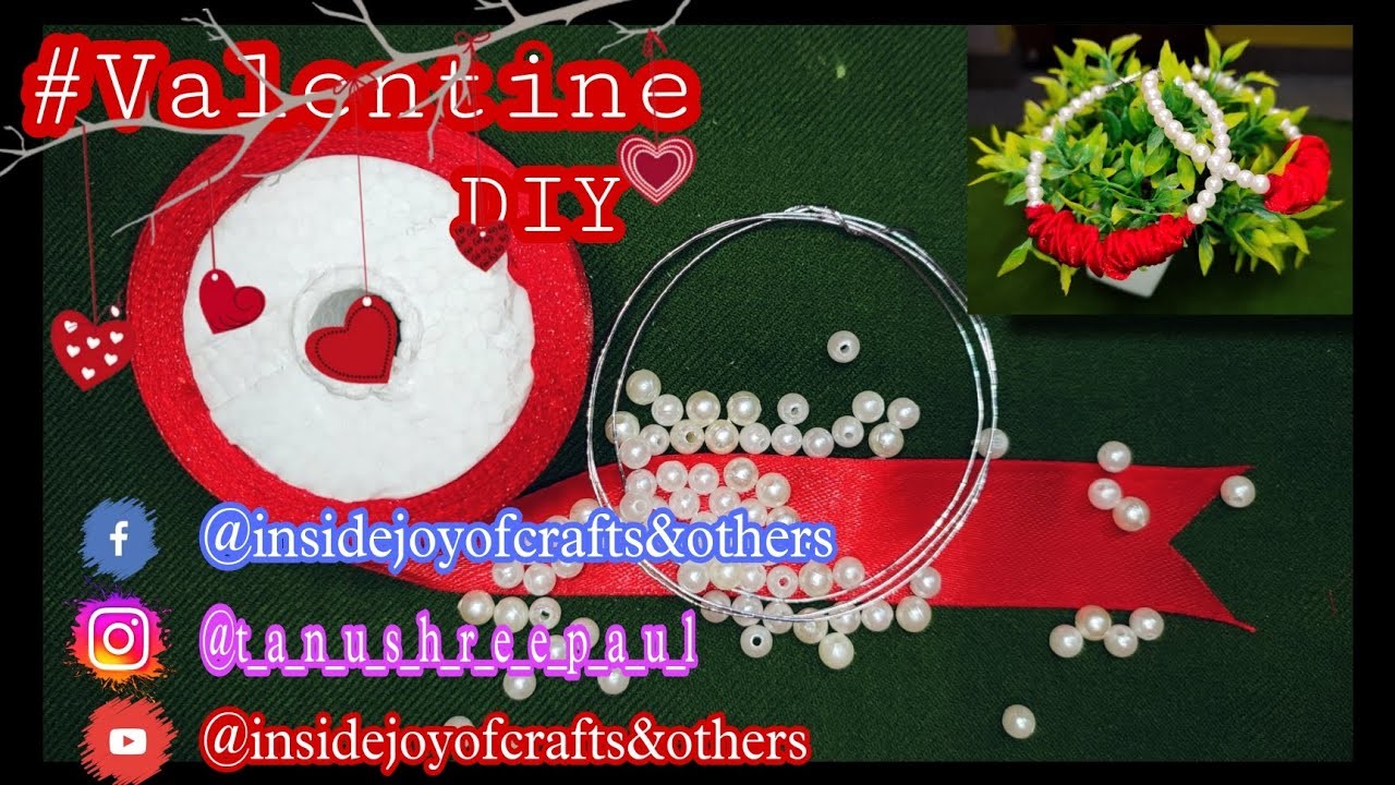 Valentine's Special DIY❤| Earrings Making????