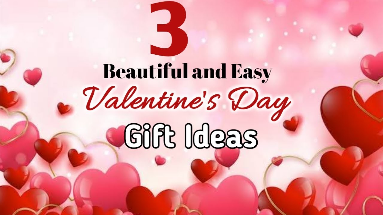 3 beautiful and easy Valentine's Day gift idea. valentine's Day craft. Piyali's craft zone