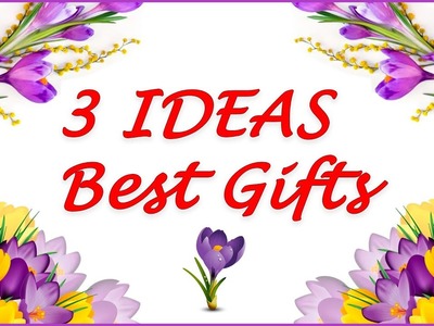 3 ИДЕИ: Сладкие подарки на 8 Марта своими руками.Best Gifts