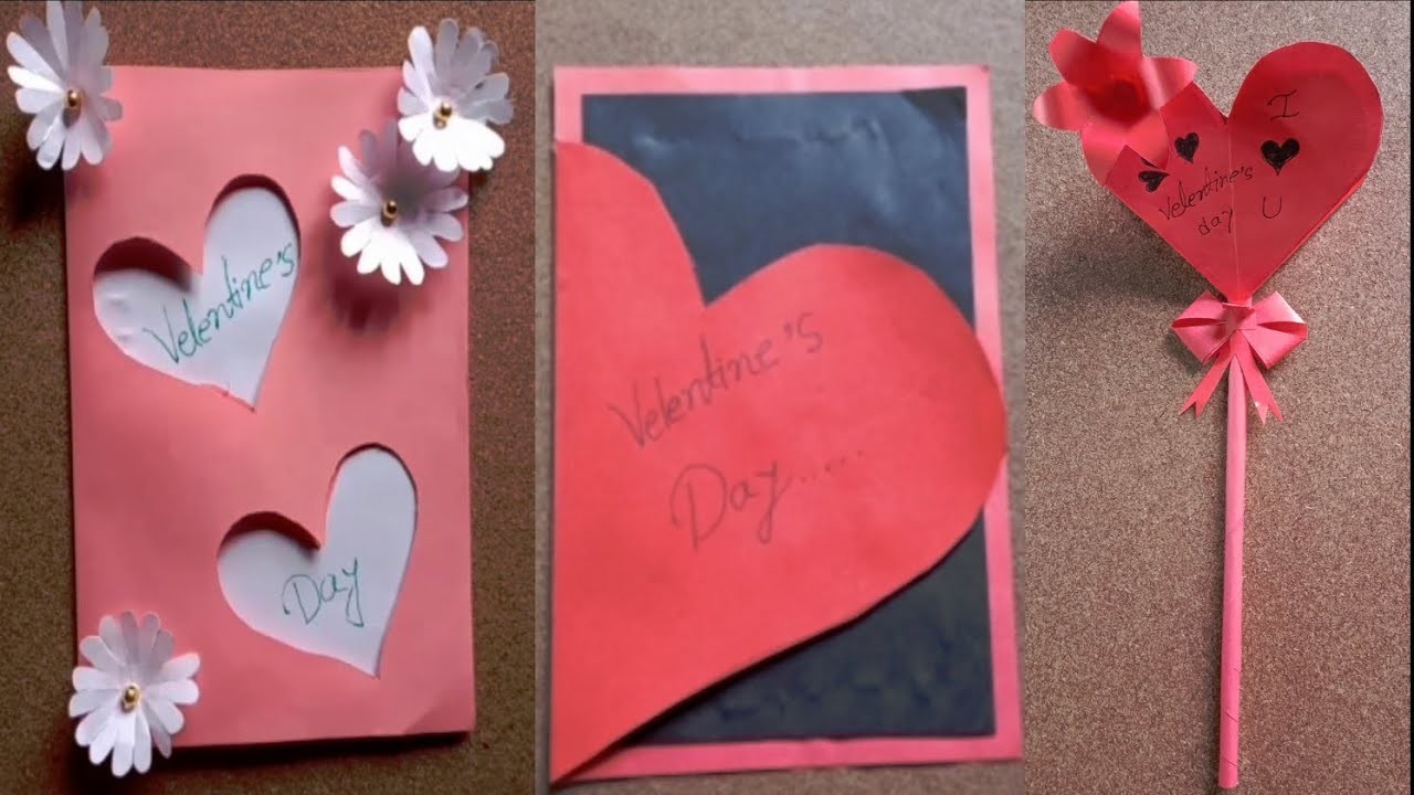 3 Uniq velentine's day Craft.3 velentine's day gift.Beautiful paper ideas