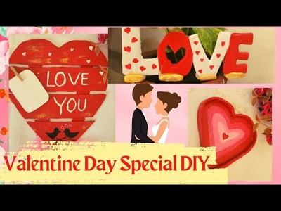 3 Valentines Day Gift DIY's l Best out of waste  l Handmade Gift ideas #cardboard  #valentinesday ????????