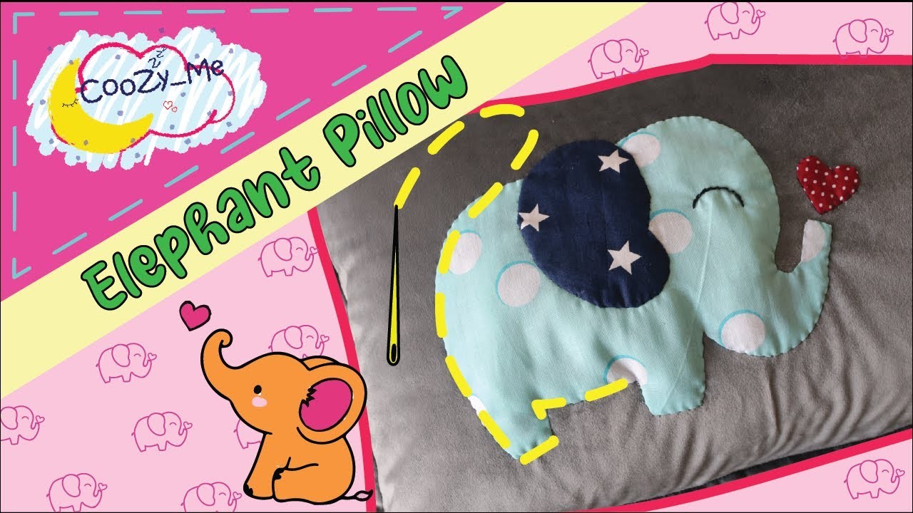 3D Applique on Pillow | Cute Cushions | DIY Easily | Handmade Cushion | Self Design