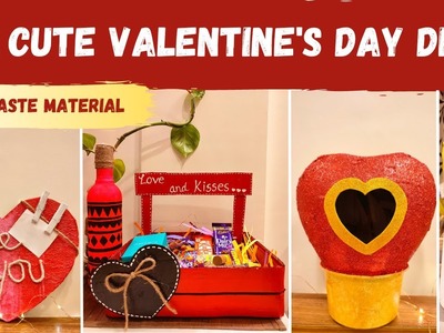 4 cute valentines day gift ideas | #zerocost  #cardboard #valentinesday #valentine #diy