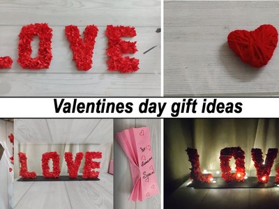 6  Easy and unique Valentine' s Day Gift Ideas for him.her | DIY gift ideas | BEST DIY HANDMADE GIFT
