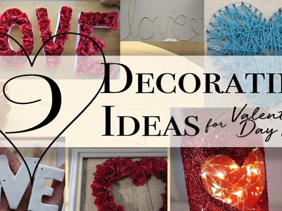 9 Valentine's Day Decor DIYs ~ Crafty Home Decor DIYs for Valentine's Day