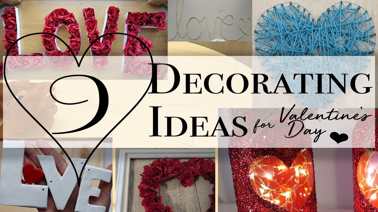 9 Valentine's Day Decor DIYs ~ Crafty Home Decor DIYs for Valentine's Day