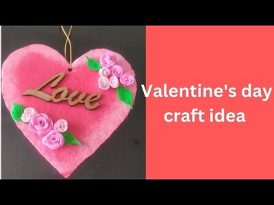Beautiful Valentine's Day Craft|Cardboard Craft Idea|Handmade Gift For Valentine's Day