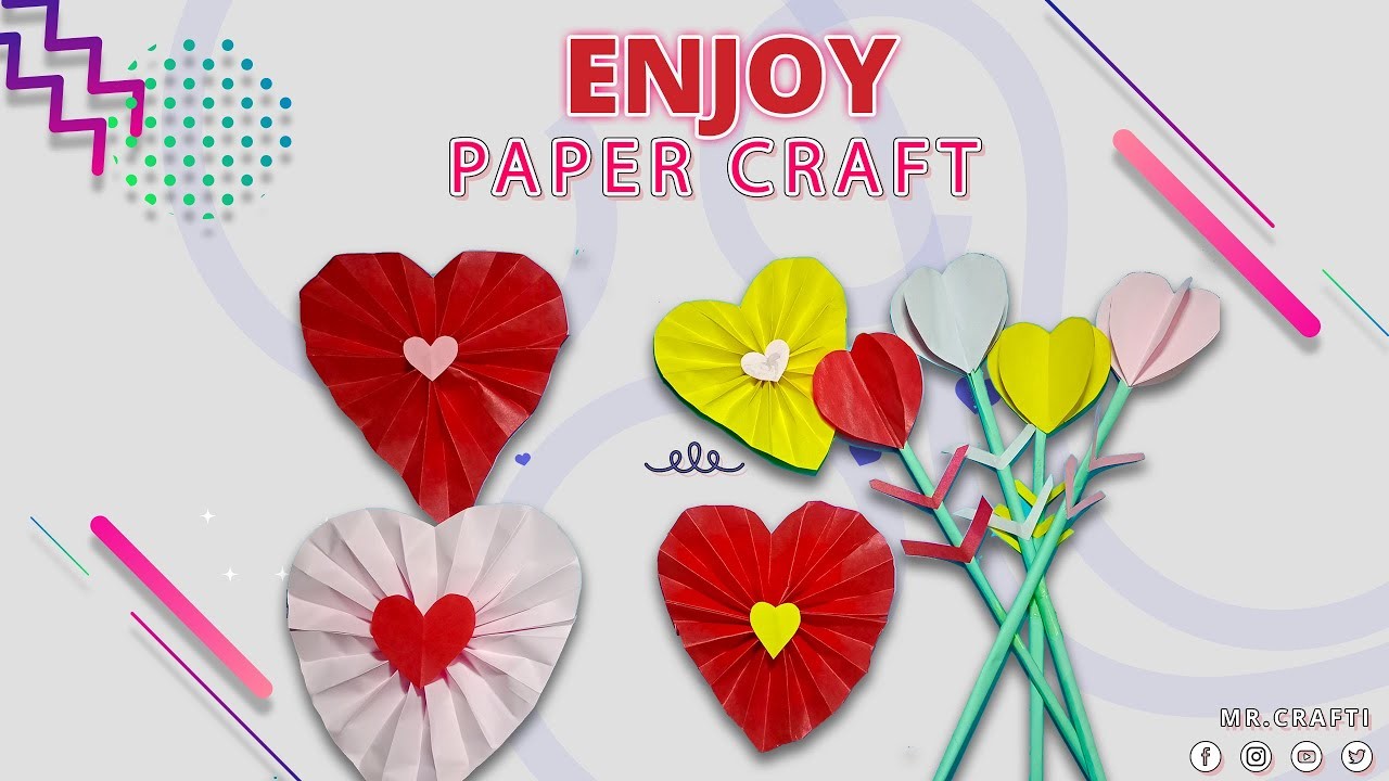 Best gift ideas | Heart & Flower | Mr Crafti