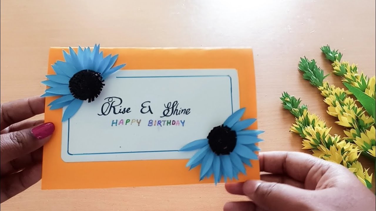 Birthday Card Ideas.diy card. handmade birthday card