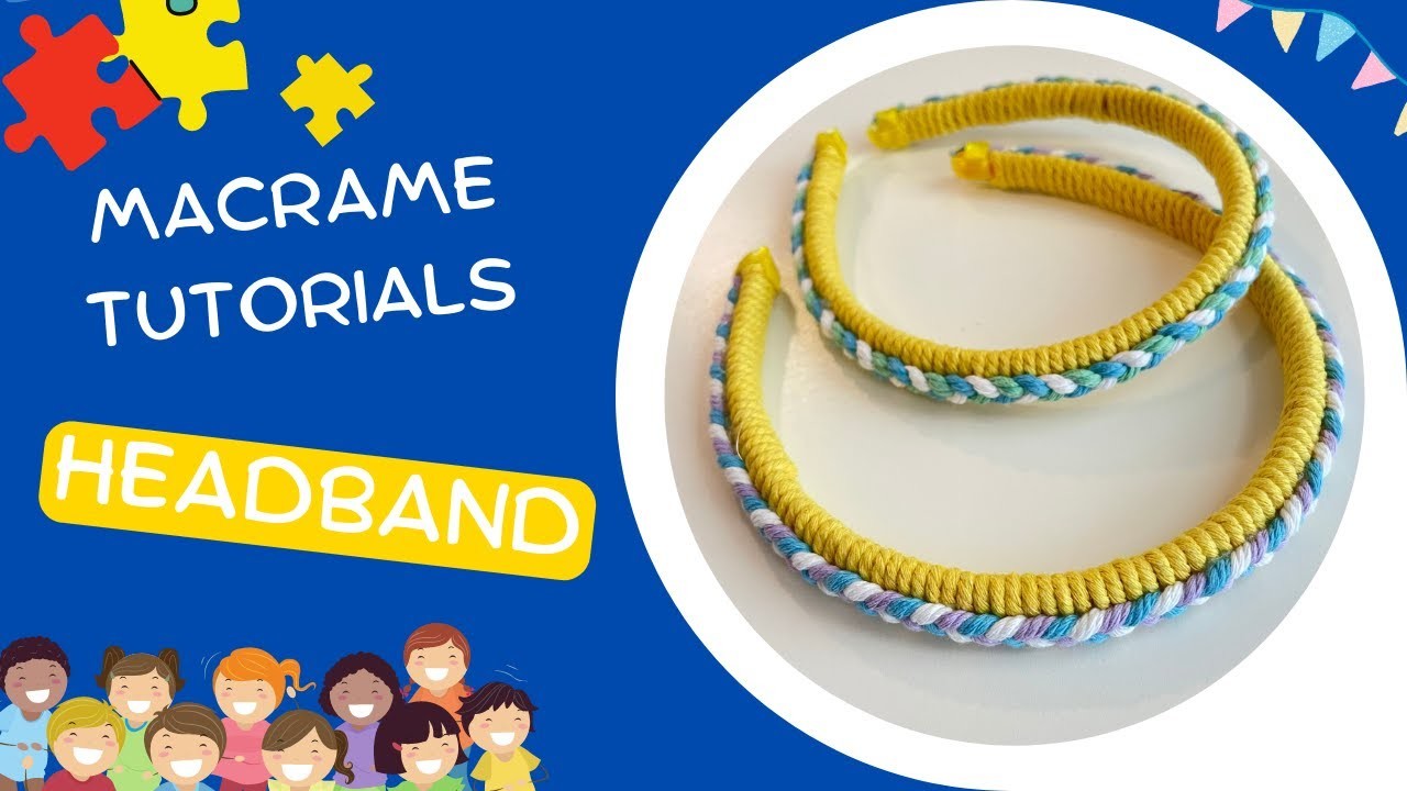 Crafting Fun: DIY Macrame Headband for Girls