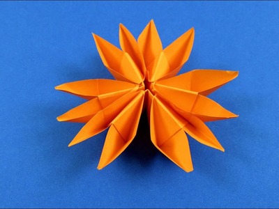 Цветы из бумаги своими руками. Как сделать оригами цветы.