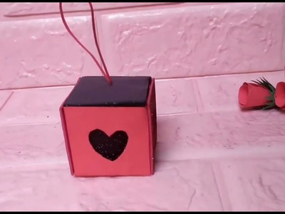 Diy Cute gift box for Valentines day || Valentine day gift box || Handmade Gift box #valentinesday