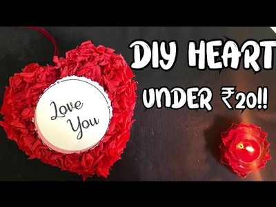 DIY Heart | budget-friendly craft | gift ideas | wall hanging #craft #birthdaygift #anniversarygift