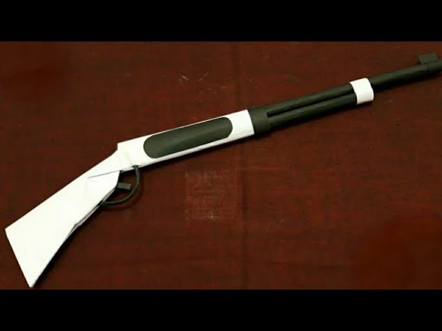 DIY - How To Make a Paper Shotgun | Origami Gun | Shotgun Weapon