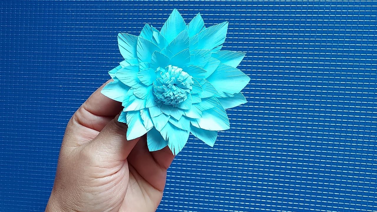 DIY-How To Make Beautiful  Easily  paper flower  |  @Amyrah Arts and Crafts