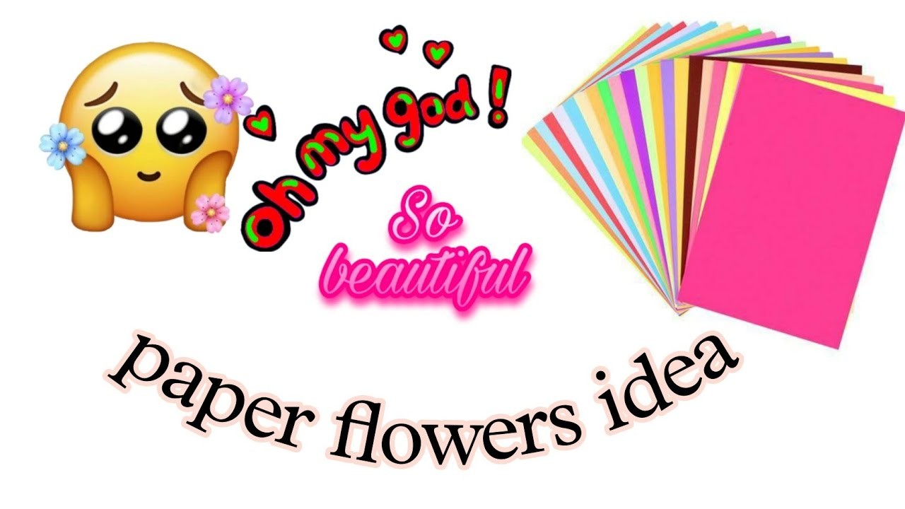 Diy Paper Flowers Making Ideas. how to make paper flowers. @shalinicraftshorts