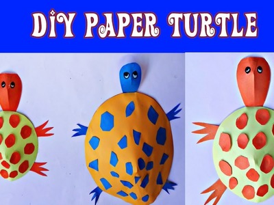 Diy paper turtle|Paper crafts|kids craft|Rose Creation