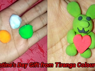 Easy Valentine's Day Gift from Tiranga Colour Clay | #clayart #tiranga #diy #valentinesday #diycraft