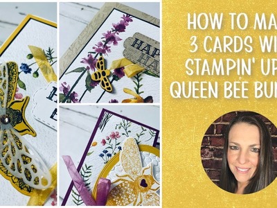 Free Card Class  Stampin' Up! Queen Bee Bundle