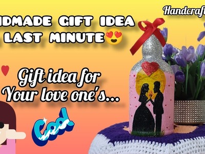 Handmade gift for Valentine's day in last minute????|diy gift idea|bestoutof waste@handcraftfun3181