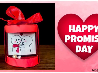 How to make beautiful handmade gift for Valentine's day|DIY Special gift for Promise Day @ABI'S BLOG