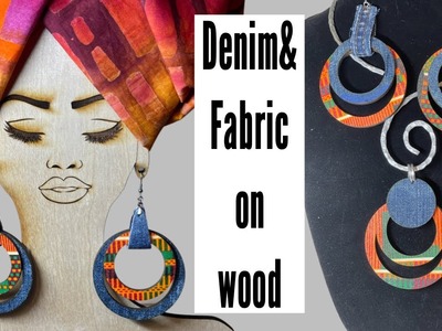 How to make Denim&Fabric Jewelry