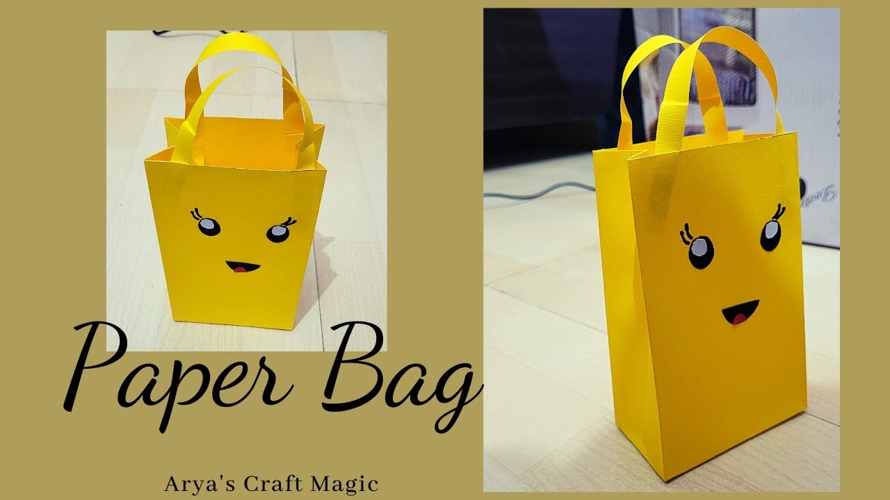 How to make Paper Bag | Shopping bag| DIY paper bag
