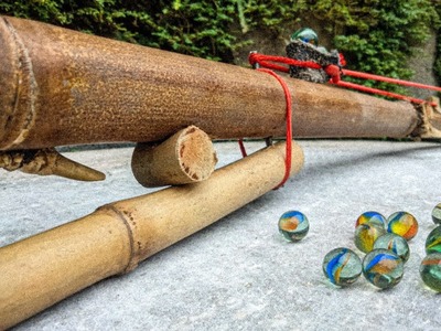 Making Bamboo Art? We're Building a Slingshot & Toy Gun!