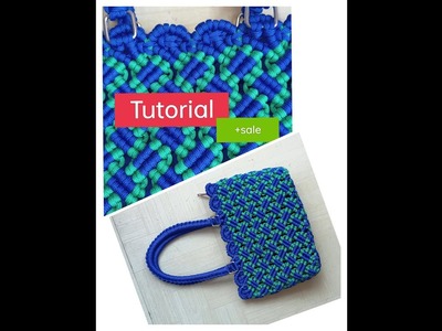 Making DIY video for macrame bag + SALE Prize Rs.899 @laksbags8935 ​