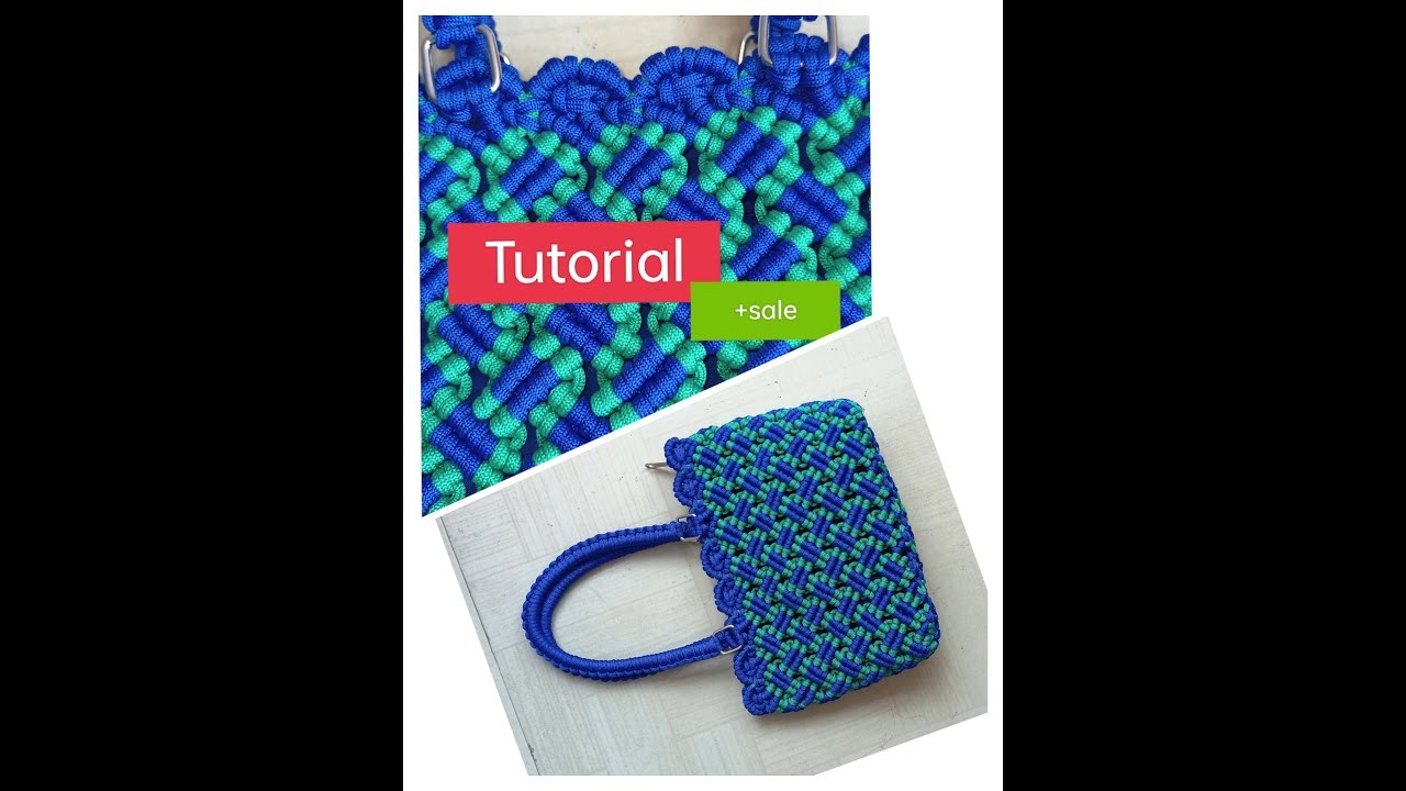 Making DIY video for macrame bag + SALE Prize Rs.899 @laksbags8935 ​