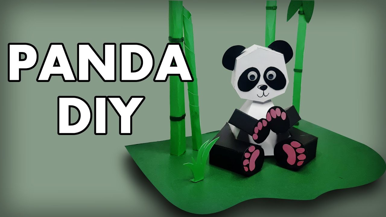 Paper Panda Craft | How to Make PANDA from Paper