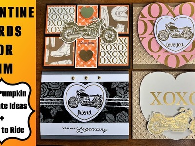 Paper Pumpkin VALENTINE ALTERNATE CARD IDEAS *PAST* January Kit Kisses & Hugs & Ready to Ride Suite