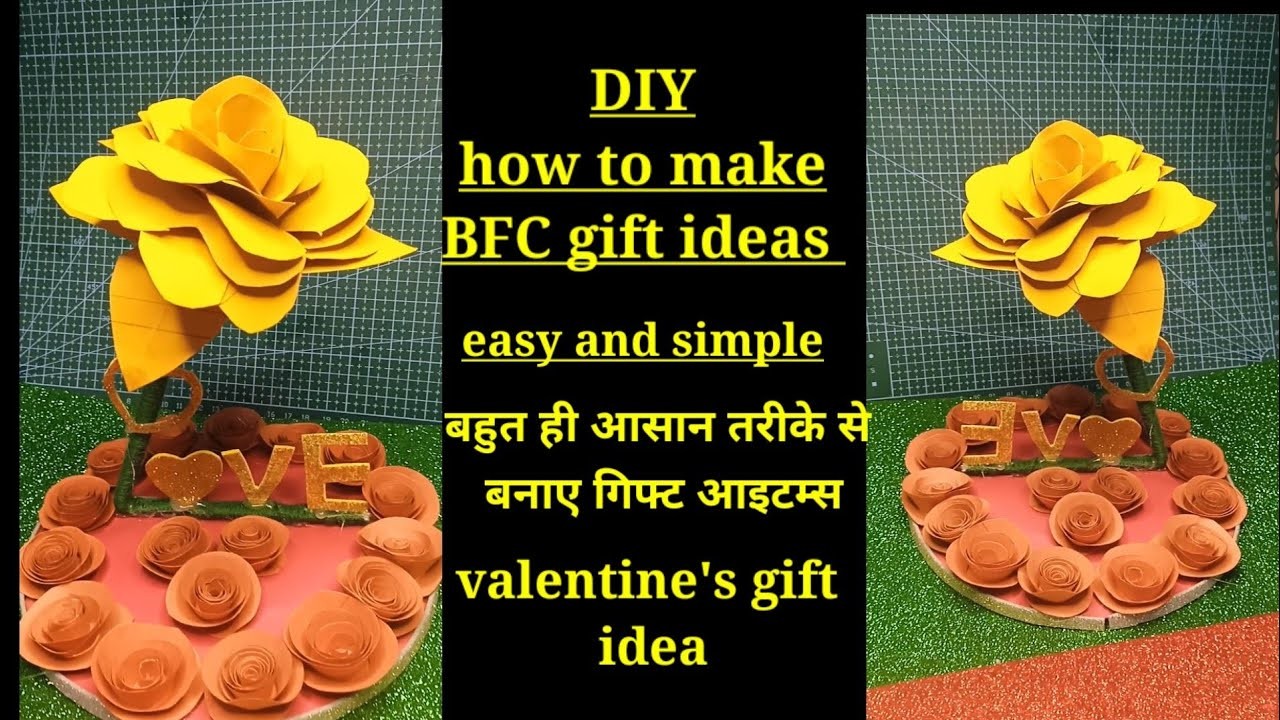 Simple DIY gift and Idea for valentine's day|Happy Rose ???? day |handmade gift ideas @saroj78642
