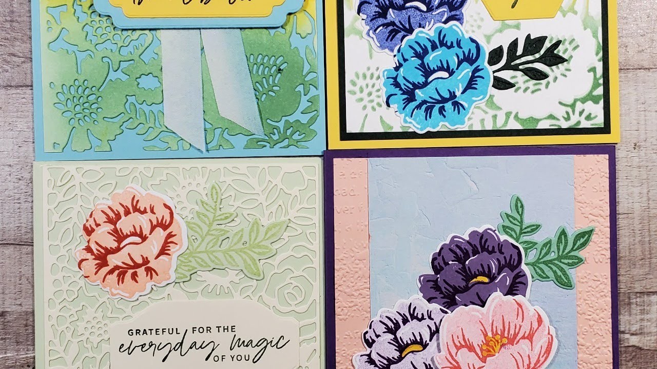 Two-Tone Flora, Stampin' Up!  Class to Go