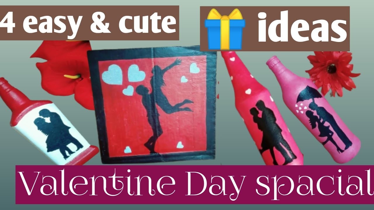 Valentine ???? gift ideas.Beautiful and easy gift ideas for beginners.Gift ideas from waste.