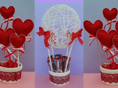 Valentine's Day Crafts ♥️  Valentine Chocolate gift box ❤️ Handmade Gift for Valentine ❤️
