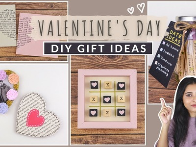 Valentine's Day DIY Gift Ideas 2023 - Fridge Magnets, Coasters, Tic Tac Toe Game & Date Ideas Jar