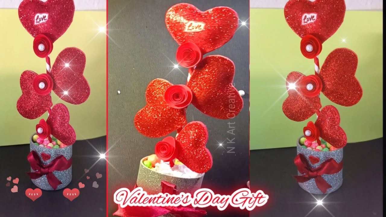 Valentine's Day DIY || Valentine's Day Gift Ideas || #showpiece @NKArtCreative