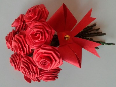 Valentine's Day Gift Ideas | Handmade Paper Rose | Rose Making Ideas Easy | Gift Ideas