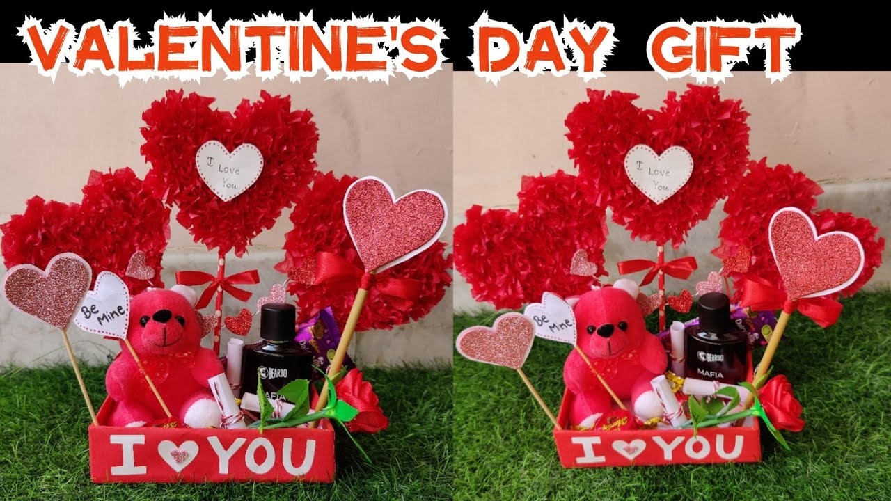 Valentine's Day Gift idea.Surprise gift idea for her.Valentine's Day gift making 2023 #valentinesday